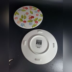 Pair Of Tabletops Gallery Cherry Blossom Trivets